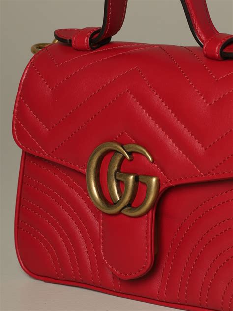 gucci crossbody red|Gucci crossbody strap shoulder bags.